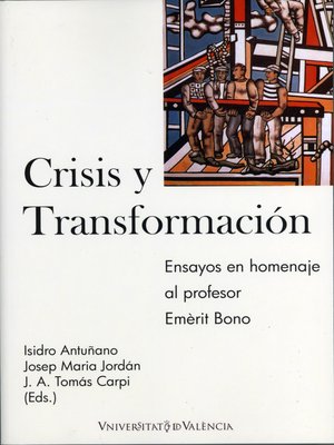 cover image of Crisis y transformación. Una perspectiva de política económica